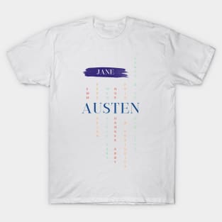 Jane Austen novels design T-Shirt